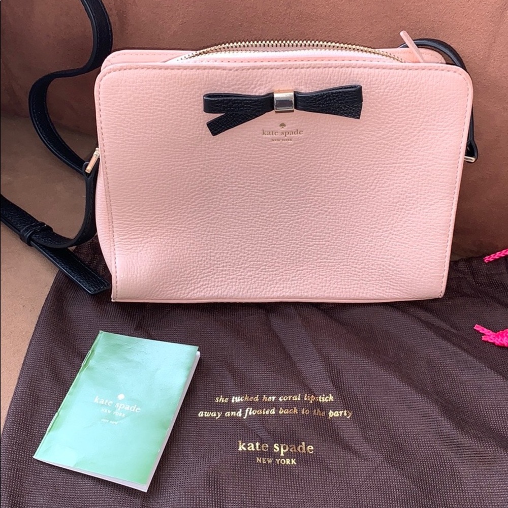 Kate Spade Baby Pink Crossbody Bag